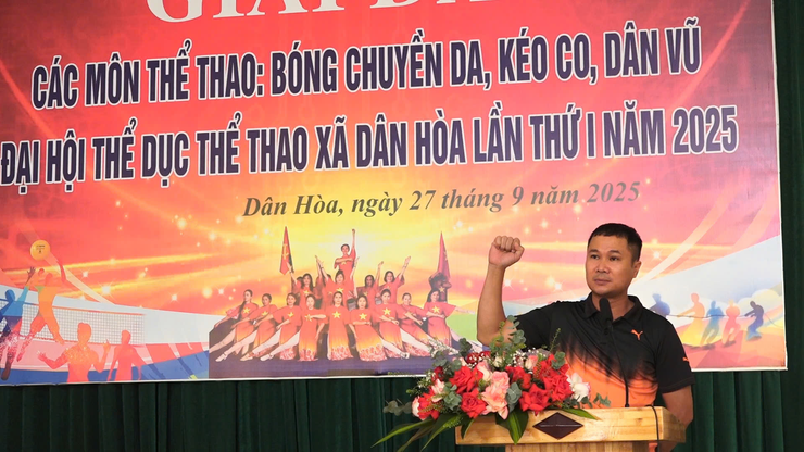 THÀNH CÔNG GIẢI THI ĐẤU CÁC MÔN BÓNG CHUYỀN DA, KÉO CO, DÂN VŨ THỂ THAO - Ảnh 7.