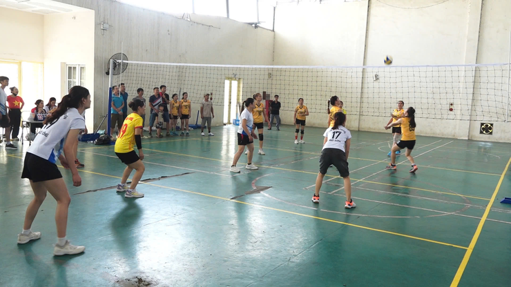 THÀNH CÔNG GIẢI THI ĐẤU CÁC MÔN BÓNG CHUYỀN DA, KÉO CO, DÂN VŨ THỂ THAO - Ảnh 15.