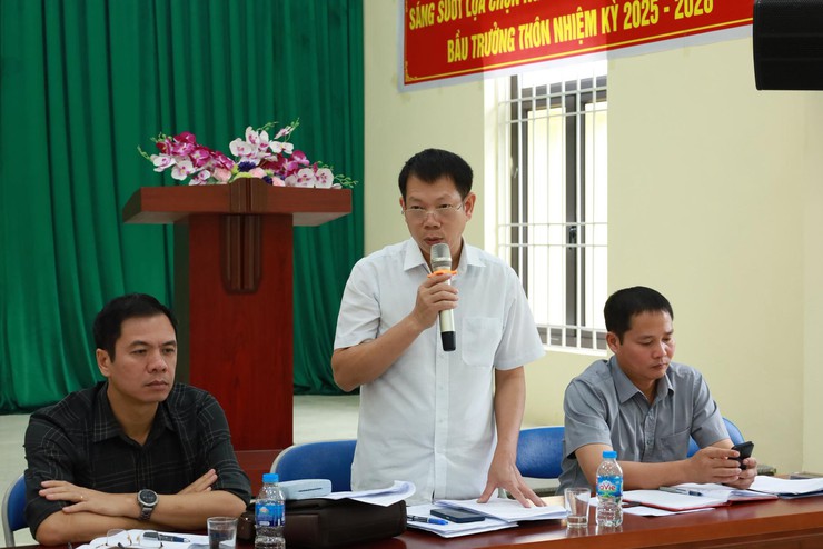 UBND xã Suối Hai tổ chức buổi làm việc với lãnh đạo và đại diện nhân dân thôn Hiệu Lực- Ảnh 5.