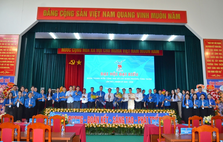 Đại hội đại biểu Đoàn TNCS Hồ Chí Minh phường Tùng Thiện lần thứ I, nhiệm kỳ 2025-2030- Ảnh 4.