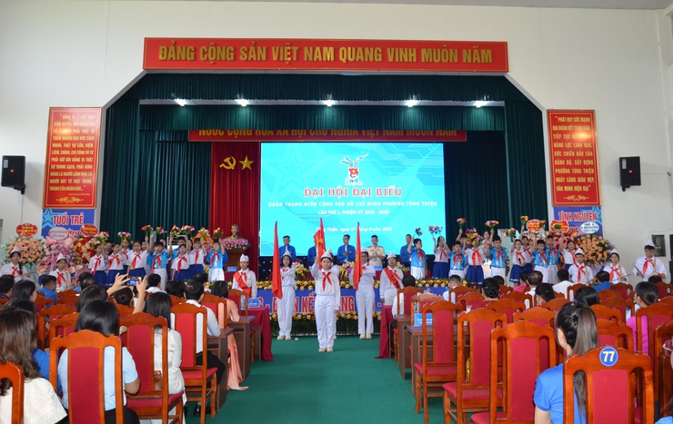 Đại hội đại biểu Đoàn TNCS Hồ Chí Minh phường Tùng Thiện lần thứ I, nhiệm kỳ 2025-2030- Ảnh 3.