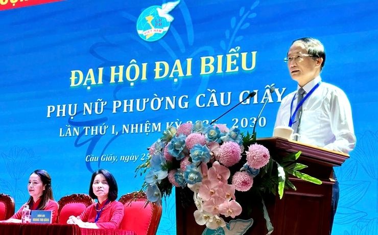 Khẳng định vai trò của phụ nữ trong xây dựng phường Cầu Giấy văn minh, hiện đại- Ảnh 4.