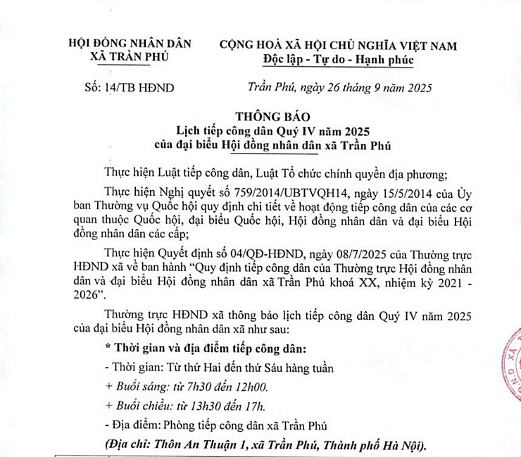 Thông báo- Ảnh 1.