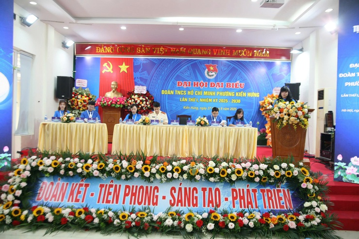 Đại hội Đoàn Thanh niên Phường Kiến Hưng nhiệm kỳ 2025-2030: “Đoàn kết - Tiên phong - Sáng tạo - Phát triển”- Ảnh 4.