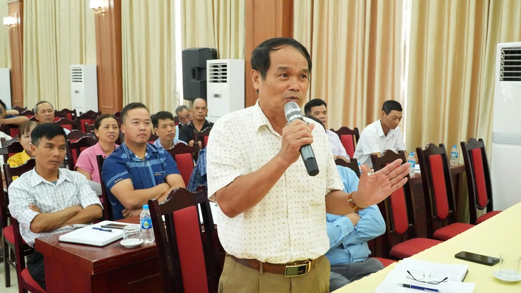 Hội nghị Ban chỉ đạo triển khai kế hoạch thực hiện Chiến dịch 90 ngày làm giàu, làm sạch dữ liệu đất đai trên địa bàn- Ảnh 2.