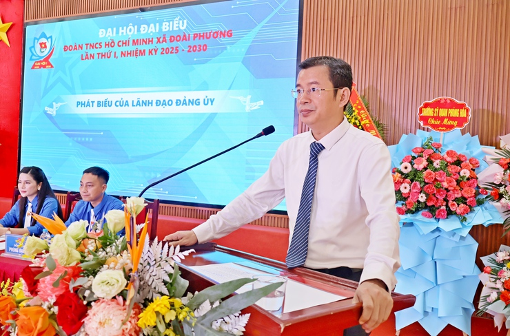 Đại hội đại biểu Đoàn thanh niên xã Đoài Phương lần thứ I nhiệm kỳ 2025 – 2030- Ảnh 3.