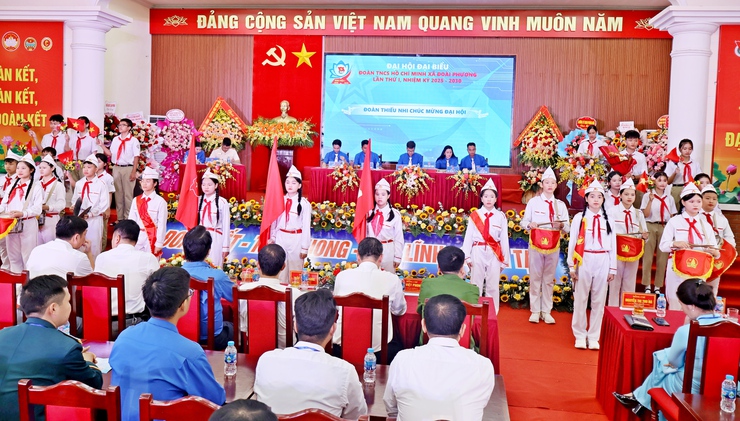 Đại hội đại biểu Đoàn thanh niên xã Đoài Phương lần thứ I nhiệm kỳ 2025 – 2030- Ảnh 8.