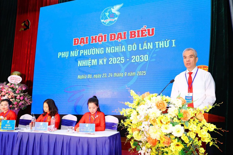 Đại hội Đại biểu phụ nữ phường lần thứ I, nhiệm kỳ 2025-2030- Ảnh 3.