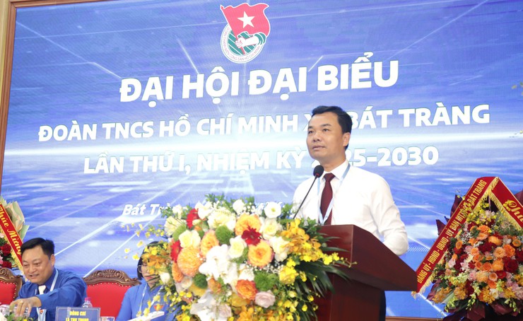 Đại hội đại biểu Đoàn TNCS Hồ Chí Minh xã Bát Tràng lần thứ I, nhiệm kỳ 2025-2030 thành công tốt đẹp- Ảnh 5.