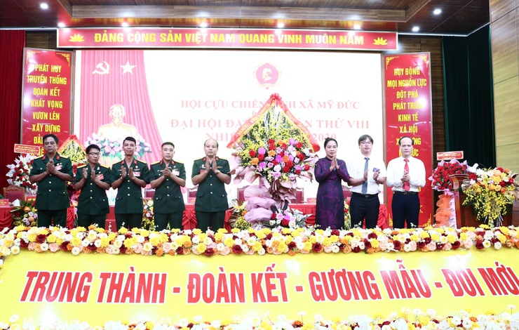 Đại hội đại biểu Hội CCB xã Mỹ Đức lần thứ VIII, nhiệm kỳ 2025 – 2030 đặt mục tiêu chuyển đổi số, xây dựng Hội vững mạnh toàn diện- Ảnh 2.