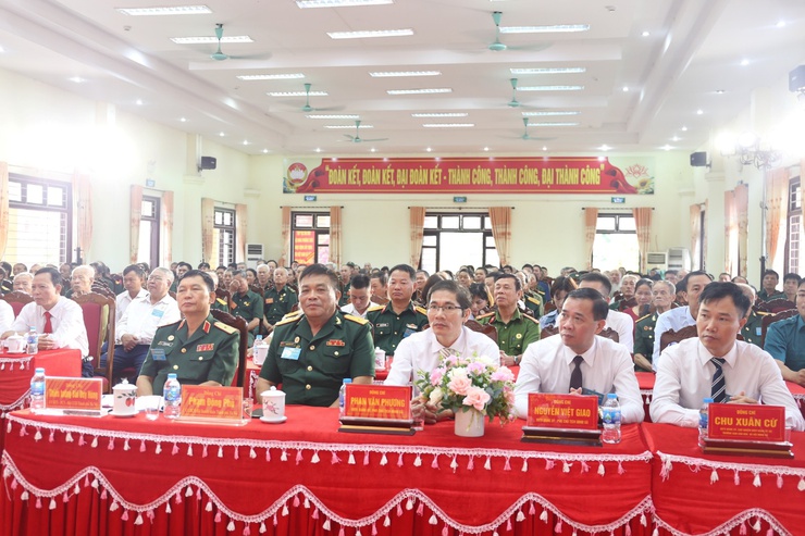 Đại hội Hội Cựu chiến binh xã Bất Bạt nhiệm kỳ 2025-2030.- Ảnh 2.