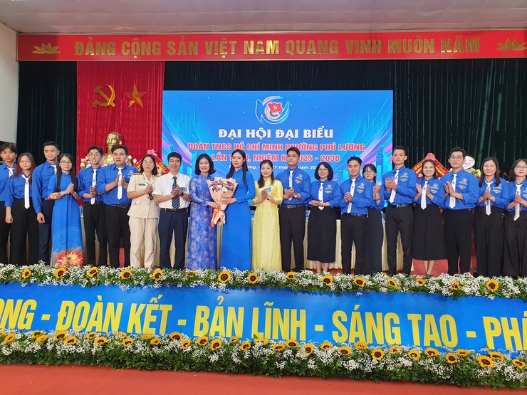 Đại hội đại biểu Đoàn TNCS Hồ Chí Minh phường Phú Lương lần thứ I: Tiên phong chuyển đổi số, khát vọng cống hiến- Ảnh 6.