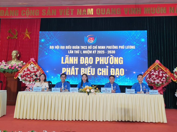 Đại hội đại biểu Đoàn TNCS Hồ Chí Minh phường Phú Lương lần thứ I: Tiên phong chuyển đổi số, khát vọng cống hiến- Ảnh 5.