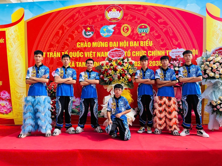 Câu lạc bộ Lân Sư Rồng Thiên Phúc thôn Song Khê – Giữ gìn và lan tỏa nét đẹp văn hóa dân gian- Ảnh 5.