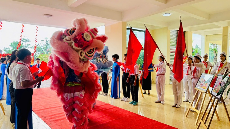 Câu lạc bộ Lân Sư Rồng Thiên Phúc thôn Song Khê – Giữ gìn và lan tỏa nét đẹp văn hóa dân gian- Ảnh 3.