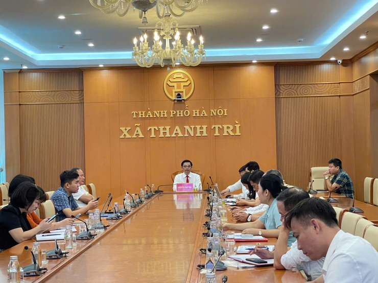 Xã Thanh Trì: Dự trực tuyến tập huấn chuyên môn, nghiệp vụ công tác xây dựng Đảng, quản lý nhà nước, MTTQ và các đoàn thể cho 373 lãnh đạo xã, phường- Ảnh 3.