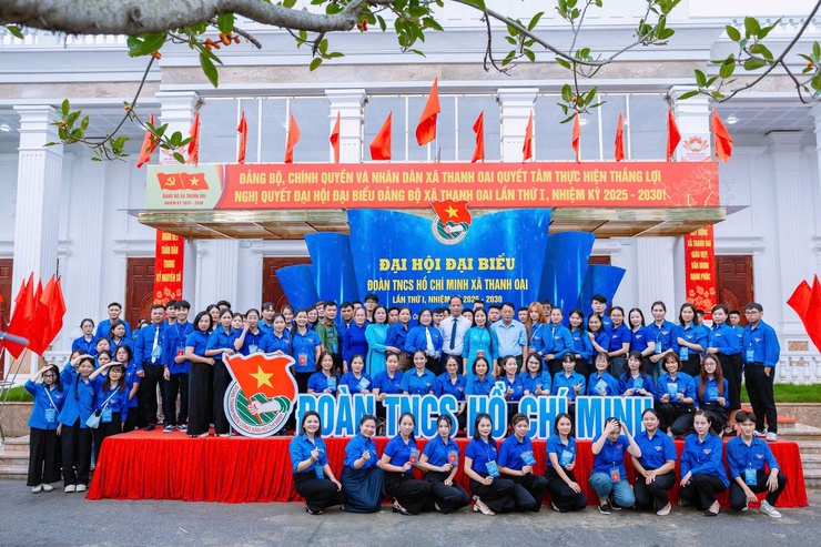 Phiên làm việc thứ nhất Đại hội đại biểu Đoàn TNCS Hồ Chí Minh xã Thanh Oai lần thứ I, nhiệm kỳ 2025-2030- Ảnh 6.