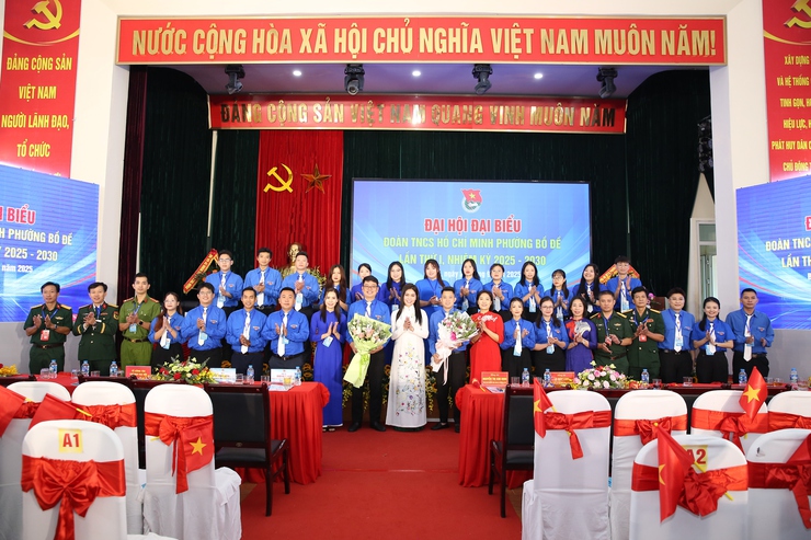 Đại hội đại biểu Đoàn TNCS Hồ Chí Minh phường Bồ Đề lần thứ I, nhiệm kỳ 2025 – 2030: “Tiên phong – Đoàn kết – Bản lĩnh – Đột phá – Phát triển”- Ảnh 4.