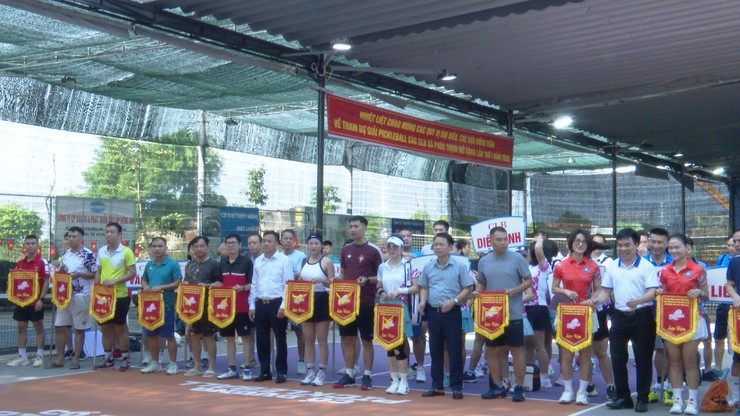 UBND xã Phúc Thịnh tổ chức Giải Pickleball các Câu lạc bộ mở rộng lần thứ I năm 2025- Ảnh 4.