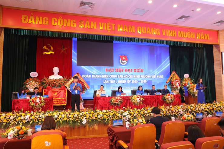 Đại hội Đại biểu Đoàn TNCS Hồ Chí Minh phường Việt Hưng lần thứ I, nhiệm kỳ 2025-2030 thành công tốt đẹp- Ảnh 15.