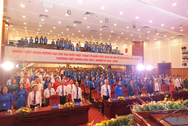 Đại hội Đại biểu Đoàn TNCS Hồ Chí Minh phường Việt Hưng lần thứ I, nhiệm kỳ 2025-2030 thành công tốt đẹp- Ảnh 2.