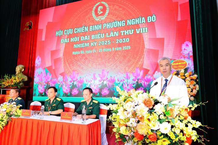 Hội Cựu Chiến binh phường Nghĩa Đô khẳng định bản lĩnh “Bộ đội Cụ Hồ”, trung thành, đoàn kết, gương mẫu, đổi mới trong thời kỳ mới- Ảnh 3.