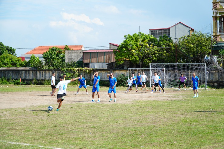 Tổ chức giải bóng đá xã Chuyên Mỹ mở rộng lần thứ I năm 2025- Ảnh 5.