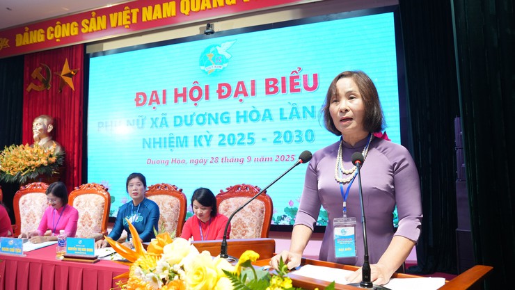Phụ nữ xã Dương Hoà phát huy tính tự chủ, tinh thần đổi mới, sáng tạo và khát vọng vươn lên trong nhiệm kỳ 2025-2030- Ảnh 12.