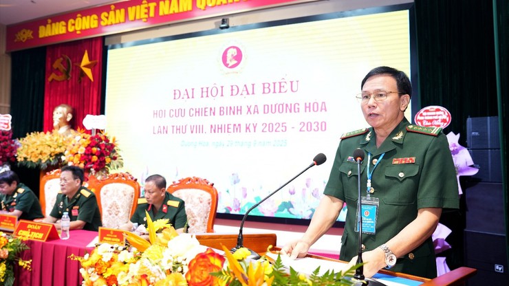 Đại hội đại biểu Hội Cựu chiến binh xã Dương Hòa lần thứ VIII, nhiệm kỳ 2025 - 2030
- Ảnh 11.