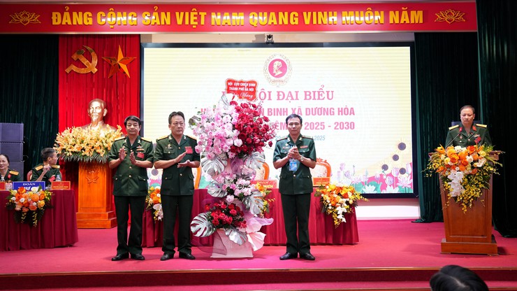 Đại hội đại biểu Hội Cựu chiến binh xã Dương Hòa lần thứ VIII, nhiệm kỳ 2025 - 2030
- Ảnh 6.
