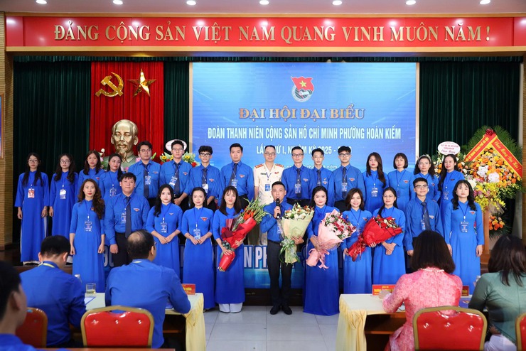 Đại hội đại biểu Đoàn TNCS Hồ Chí Minh phường Hoàn Kiếm lần thứ I - Tuổi trẻ tiên phong - chuyển đổi số, sáng tạo, vì cộng đồng- Ảnh 1.