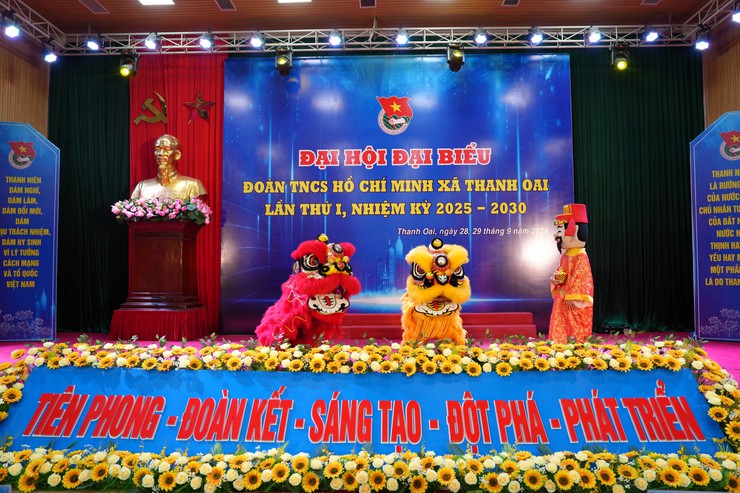 Đại hội đại biểu Đoàn TNCS Hồ Chí Minh xã Thanh Oai lần thứ I, nhiệm kỳ 2025-2030: Tiếp bước tự hào, tiên phong trong chuyển đổi số và phát triển quê hương- Ảnh 1.