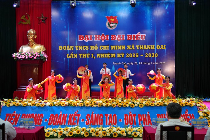 Đại hội đại biểu Đoàn TNCS Hồ Chí Minh xã Thanh Oai lần thứ I, nhiệm kỳ 2025-2030: Tiếp bước tự hào, tiên phong trong chuyển đổi số và phát triển quê hương- Ảnh 2.