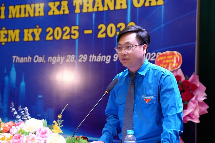 Đại hội đại biểu Đoàn TNCS Hồ Chí Minh xã Thanh Oai lần thứ I, nhiệm kỳ 2025-2030: Tiếp bước tự hào, tiên phong trong chuyển đổi số và phát triển quê hương- Ảnh 10.