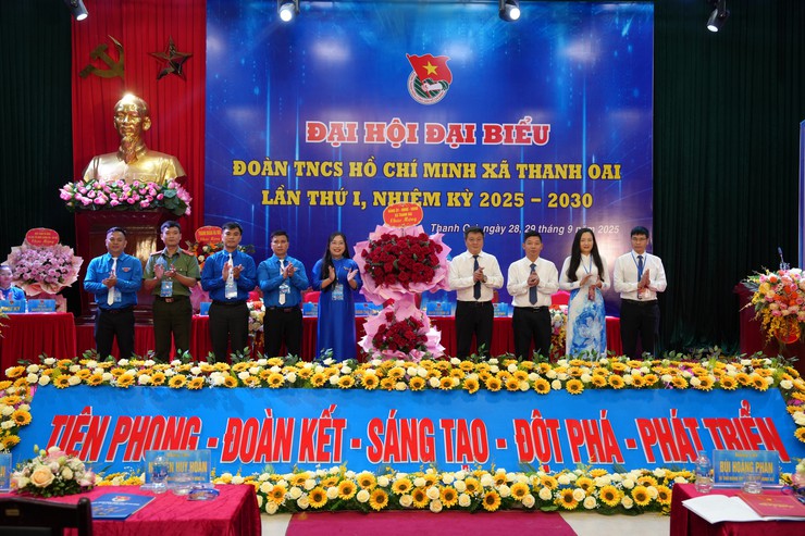Đại hội đại biểu Đoàn TNCS Hồ Chí Minh xã Thanh Oai lần thứ I, nhiệm kỳ 2025-2030: Tiếp bước tự hào, tiên phong trong chuyển đổi số và phát triển quê hương- Ảnh 13.