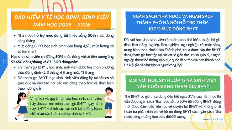 Tuyên truyền BHYT học sinh, sinh viên năm học 2025-2026.- Ảnh 2.