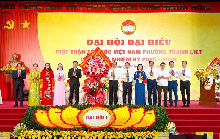 MTTQ Việt Nam và các tổ chức chính trị xã hội phường tổ chức thành công Đại hội đại biểu lần thứ I, nhiệm kỳ 2025 - 2030- Ảnh 2.