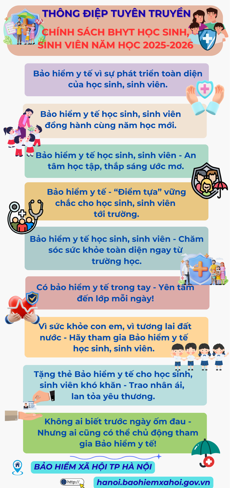 Tuyên truyền BHYT học sinh, sinh viên năm học 2025-2026.- Ảnh 1.
