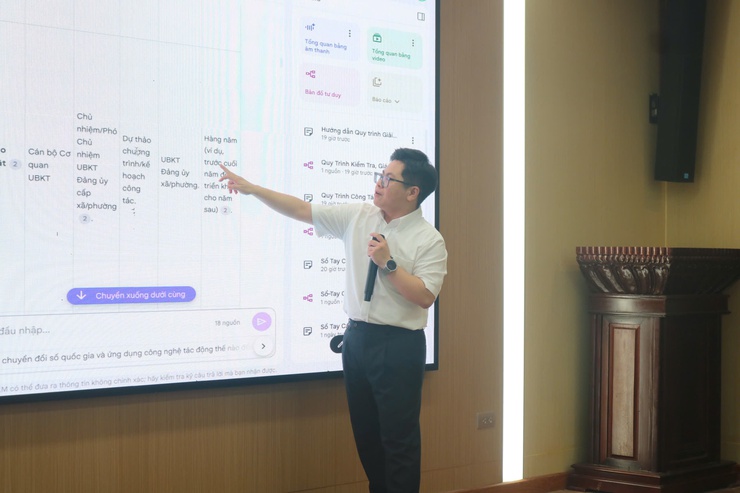ĐẢNG ỦY XÃ ĐÔNG ANH TỔ CHỨC TẬP HUẤN ỨNG DỤNG TRÍ TUỆ THÔNG MINH “AI”- Ảnh 2.