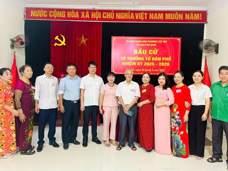 Phường Tây Mỗ bầu cử Tổ trưởng tổ dân phố, nhiệm kỳ 2025 - 2028- Ảnh 2.