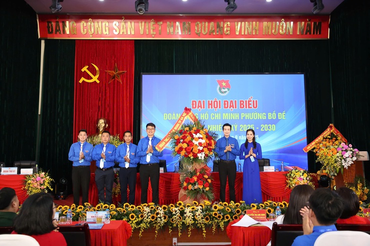 Đại hội đại biểu Đoàn TNCS Hồ Chí Minh phường Bồ Đề lần thứ I, nhiệm kỳ 2025 – 2030: “Tiên phong – Đoàn kết – Bản lĩnh – Đột phá – Phát triển”- Ảnh 1.