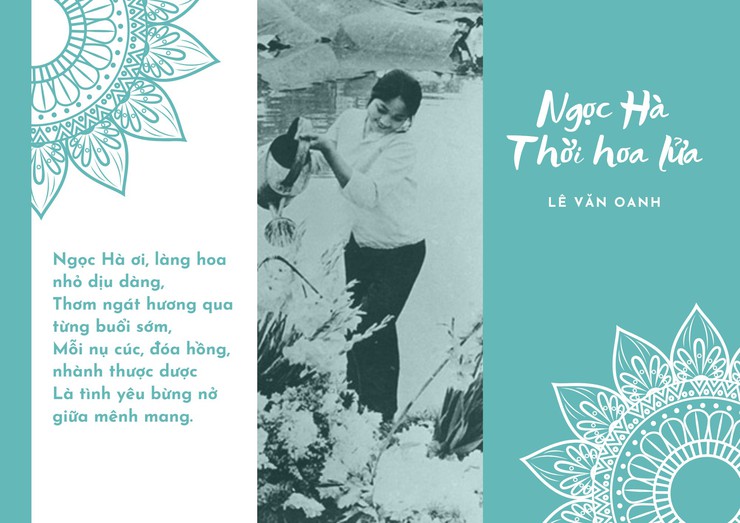 Thơ: Ngọc Hà - Thời hoa lửa- Ảnh 1.