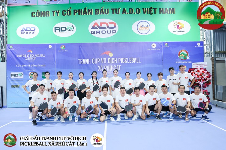 Xã Phú Cát tổ chức thành công giải Pickleball lần thứ nhất- Ảnh 2.