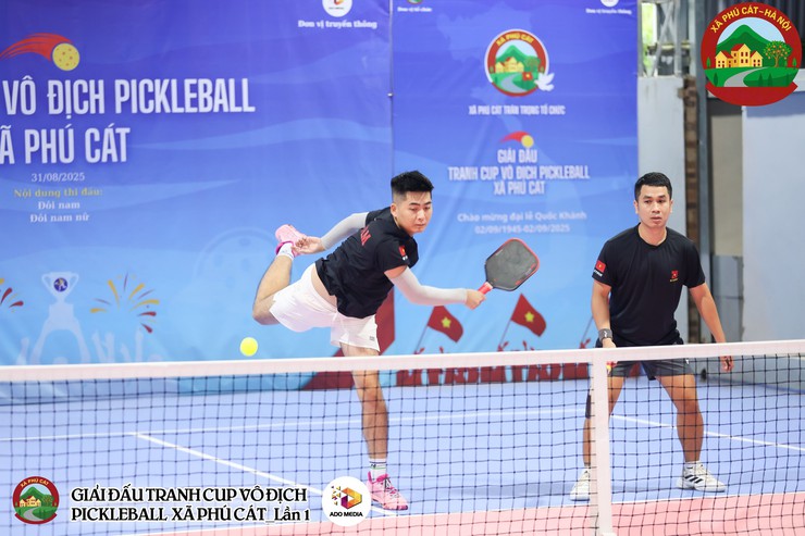 Xã Phú Cát tổ chức thành công giải Pickleball lần thứ nhất- Ảnh 6.