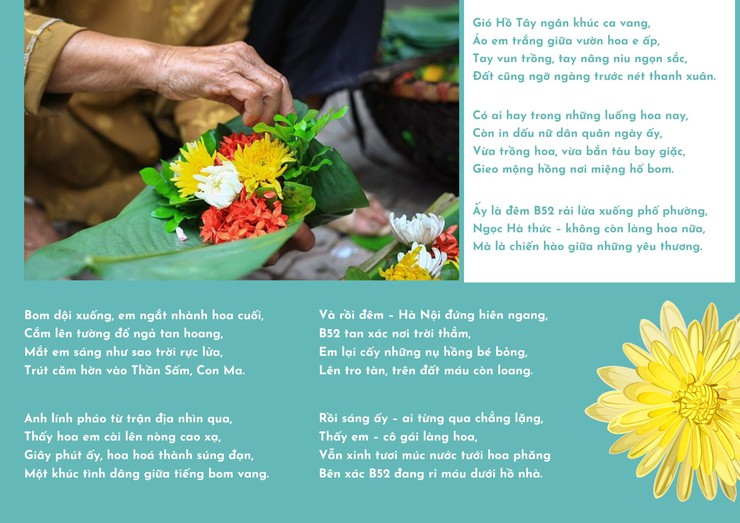 Thơ: Ngọc Hà - Thời hoa lửa- Ảnh 2.