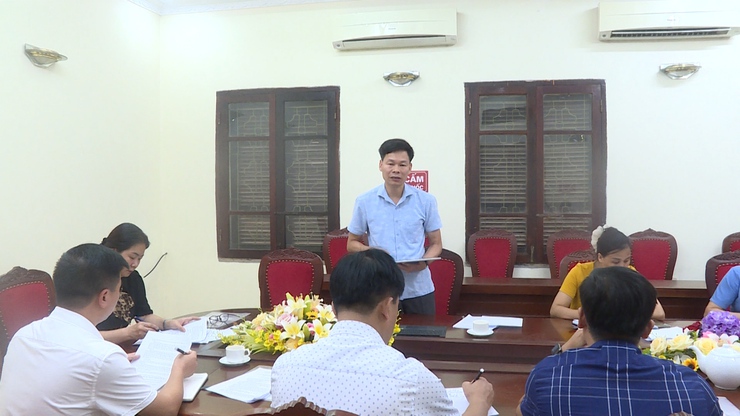 Ban Văn hóa – Xã hội HĐND xã tổ chức việc khảo sát công tác sắp xếp trụ sở và quản lý sử dụng Nhà văn hóa- Ảnh 2.