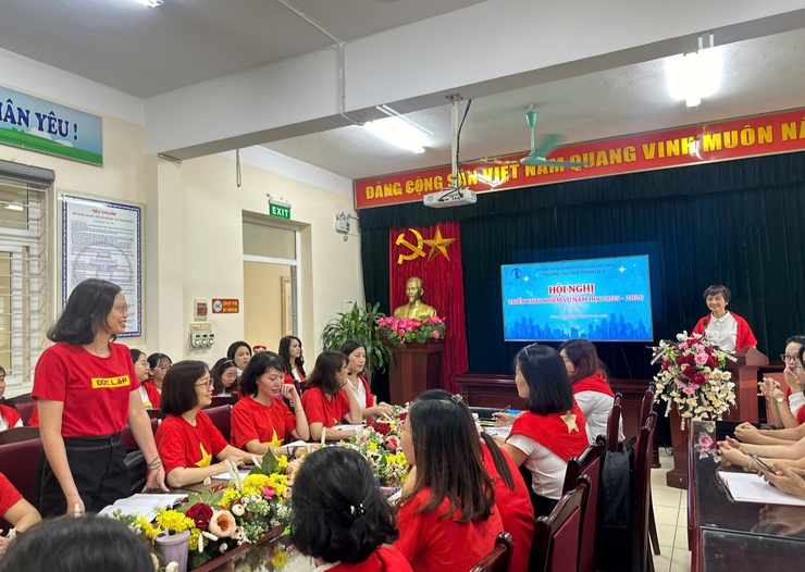 TRƯỜNG TIỂU HỌC THỊNH LIỆT TỔ CHỨC HỘI NGHỊ TRIỂN KHAI NHIỆM VỤ NĂM HỌC 2025 – 2026- Ảnh 5.