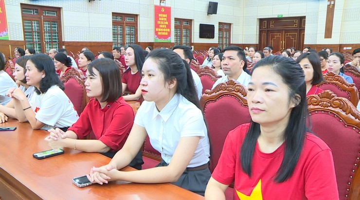 Xã Phúc Thọ tổ chức tiếp sóng Lễ kỷ niệm 80 năm Cách mạng tháng Tám và Quốc khánh 2/9- Ảnh 7.