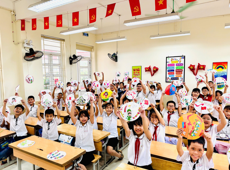 Sôi nổi các hoạt động chào mừng kỉ niệm 80 năm Quốc Khánh nước Cộng hòa xã hội chủ nghĩa Việt Nam tại trường Tiểu học Yên Sở- Ảnh 1.