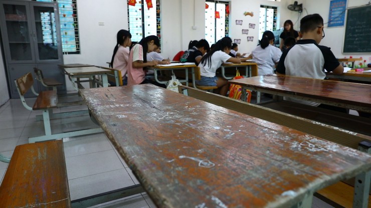 Thường trực HĐND xã khảo sát cơ sở vật chất trường học điểm Quyết Tiến- Ảnh 6.